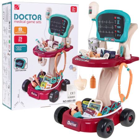 Vaikiškas gydytojo vežimėlis "Little Doctor"