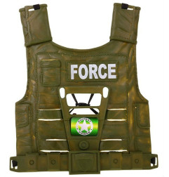 Vaikiškas karininko rinkinys ir priedai