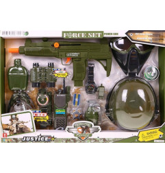 Vaikiškas karininko rinkinys ir priedai