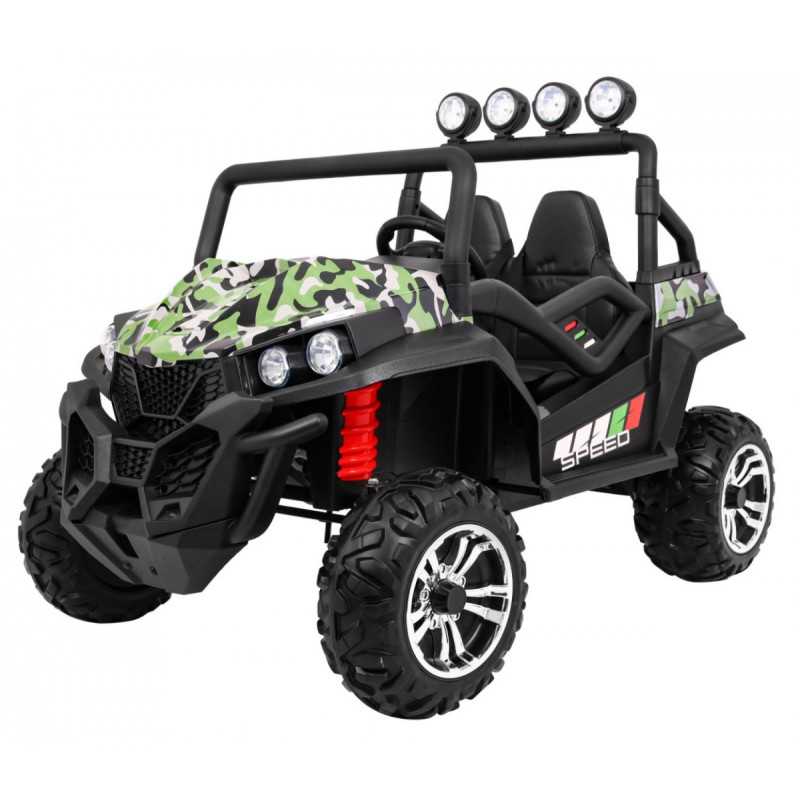 Vaikiškas Elektrinis bagis Grand Buggy 4x4 STRONG LIFT, Kamufliažinis