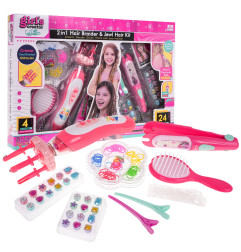 Set for braids with jewelry