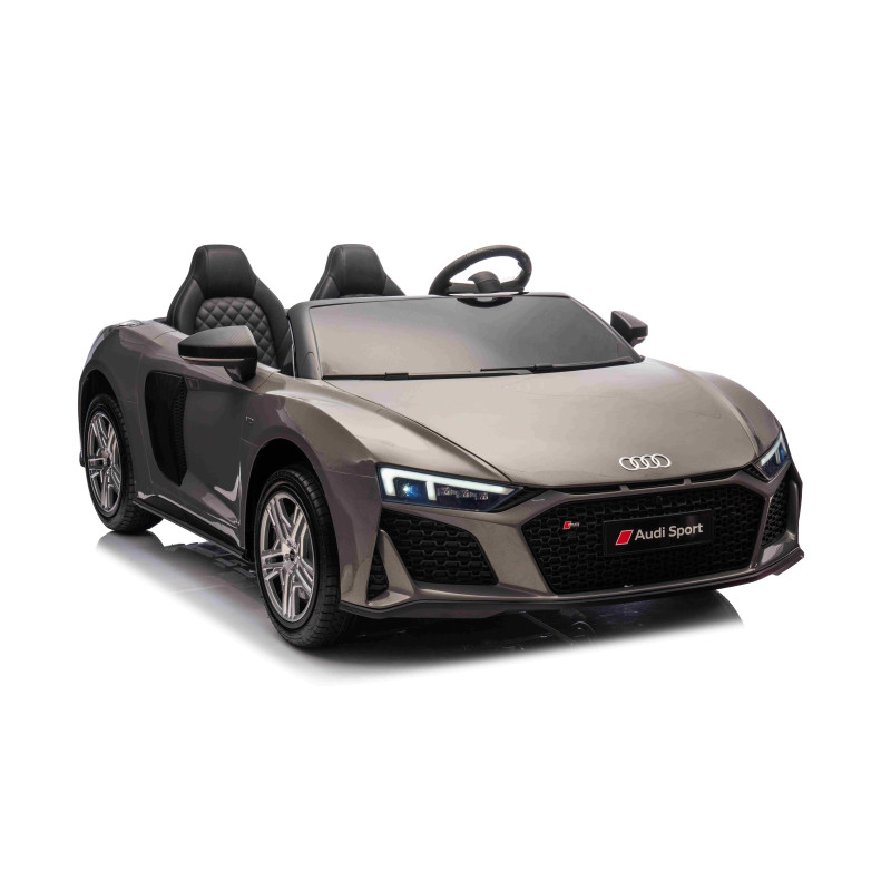 Vaikiškas Elektromobilis Audi Spyder R8 LIFT, Pilkas Vaikiškas Elektromobilis Audi Spyder R8 LIFT, Pilkas