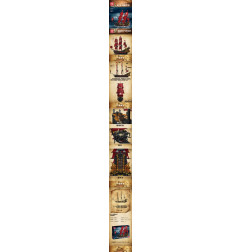 Konstruktorius piratų laivas (3139d.) Mould King