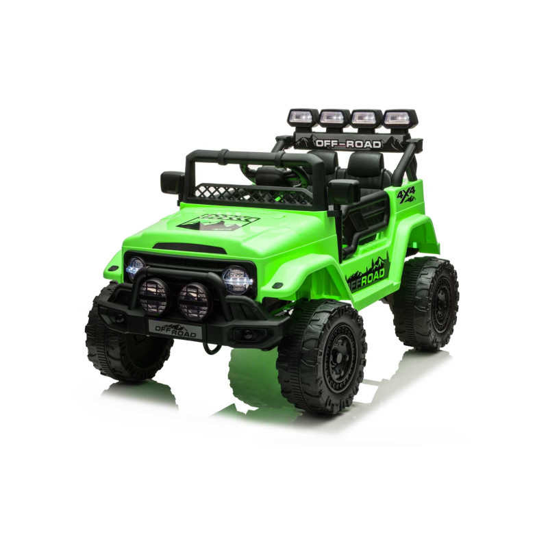 Vaikiškas Elektrinis Visureigis CLIMBER, Žalias Vaikiškas Elektrinis Visureigis CLIMBER, Žalias