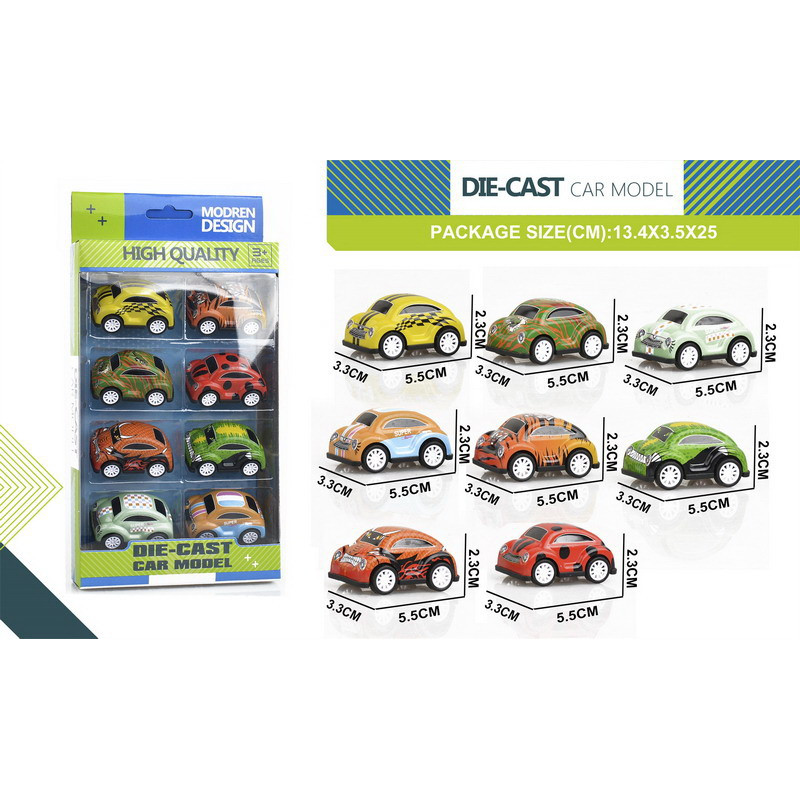 8 automobilių rinkinys