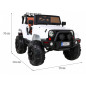 Vaikiškas Elektromobilis Jeep All Terrain, Baltas Vaikiškas Elektromobilis Jeep All Terrain, Baltas