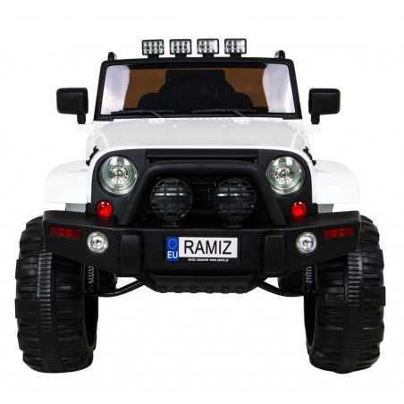 Vaikiškas Elektromobilis Jeep All Terrain, Baltas