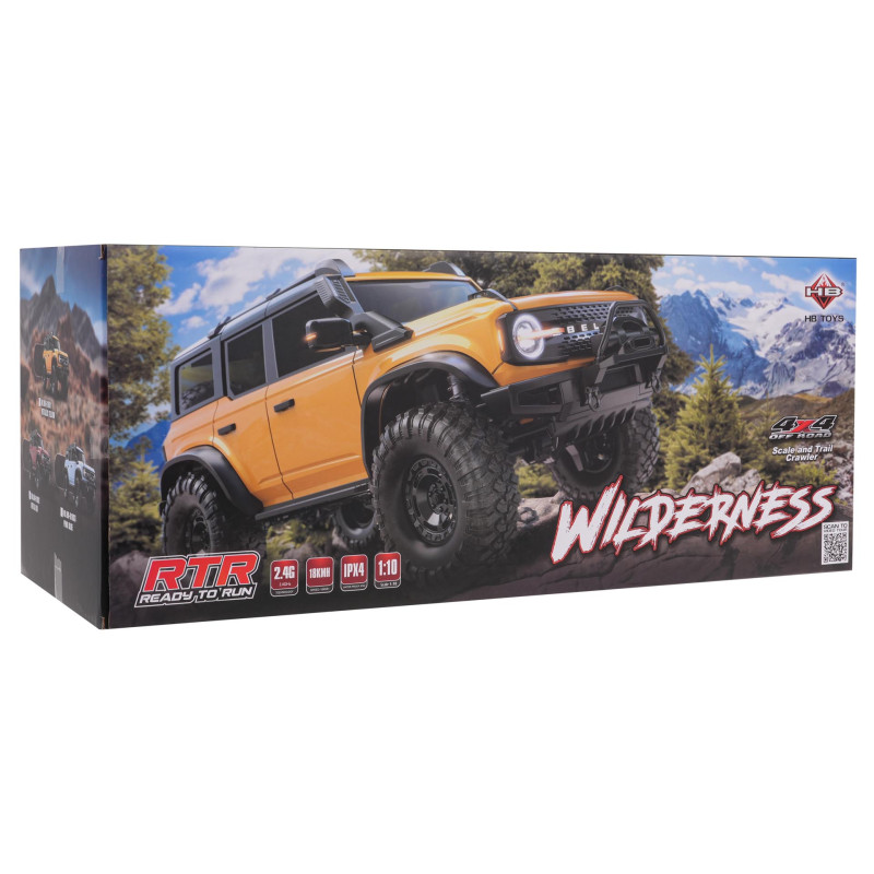 R/C valdomas WILDERNESS džipas 1:10