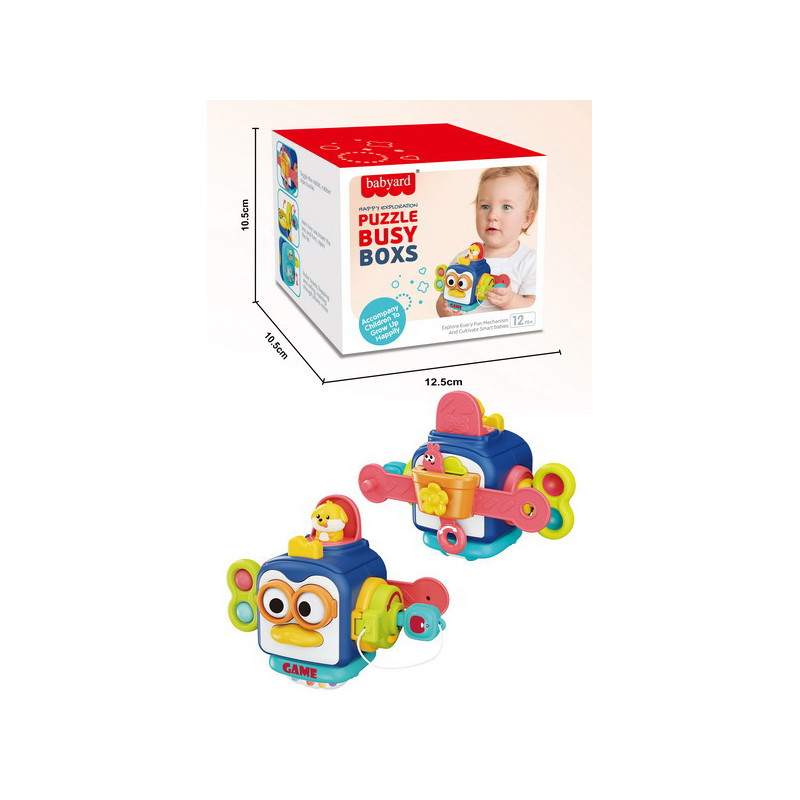 Daugiafunkcinis žaislas "Puzzle busy" Daugiafunkcinis žaislas "Puzzle busy"