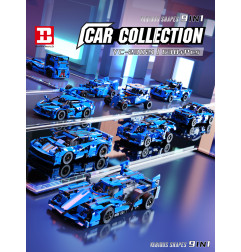 RC valdomas konstruktorius (638d.) mėlynas