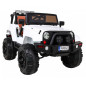 Vaikiškas Elektromobilis Jeep All Terrain, Baltas Vaikiškas Elektromobilis Jeep All Terrain, Baltas
