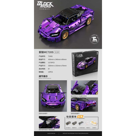 Konstruktorius T1002 (1273d.) Block Racing