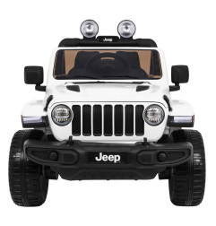 Elektromobilis Jeep Wrangler Rubicon, Baltas