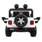 Vaikiškas Elektromobilis Jeep Wrangler Rubicon, Baltas