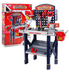 Vaikiškas meistro įrankių rinkinys + stalas