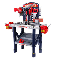 Vaikiškas meistro įrankių rinkinys + stalas