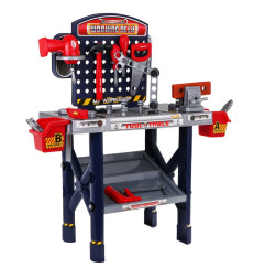 Vaikiškas meistro įrankių rinkinys + stalas