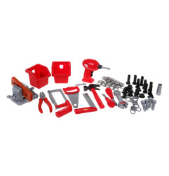 Vaikiškas meistro įrankių rinkinys + stalas