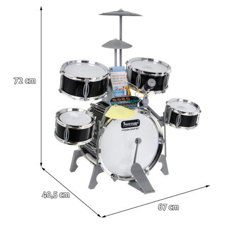 Vaikiški Daugiafunkciniai būgnai ir muzikos priedai