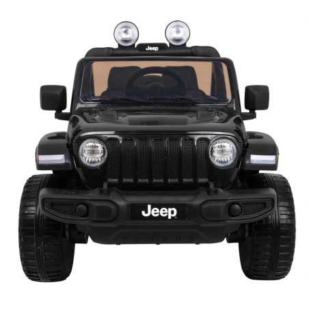 Vaikiškas Elektromobilis Jeep Wrangler Rubicon, Juodas