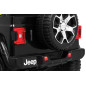 Elektromobilis Jeep Wrangler Rubicon, Juodas