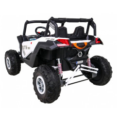 Vaikiškas Elektrinis Bagis UTV-MX, Baltas