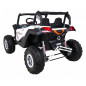 Vaikiškas Elektrinis Bagis Buggy UTV-MX, Baltas