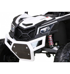 Vaikiškas Elektrinis Bagis UTV-MX, Baltas