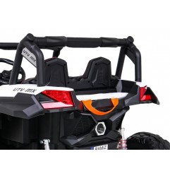 Vaikiškas Elektrinis Bagis UTV-MX, Baltas