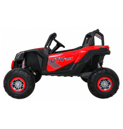 Vaikiškas Elektrinis Bagis UTV-MX, Raudonas