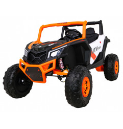 Vaikiškas Elektrinis Bagis UTV-MX, Oranžinis