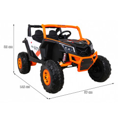 Vaikiškas Elektrinis Bagis Buggy UTV-MX, Oranžinis