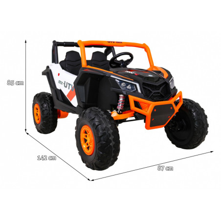 Vaikiškas Elektrinis Bagis Buggy UTV-MX, Oranžinis