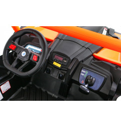 Vaikiškas Elektrinis Bagis UTV-MX, Oranžinis - 8