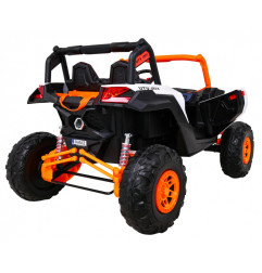 Vaikiškas Elektrinis Bagis UTV-MX, Oranžinis - 9