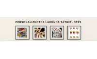 Laikinos personalizuotos tatuiruotės: kodėl jos tokios populiarios?