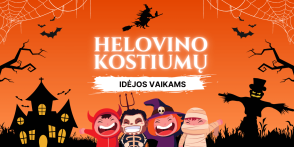 Helovino kostiumų idėjos vaikams